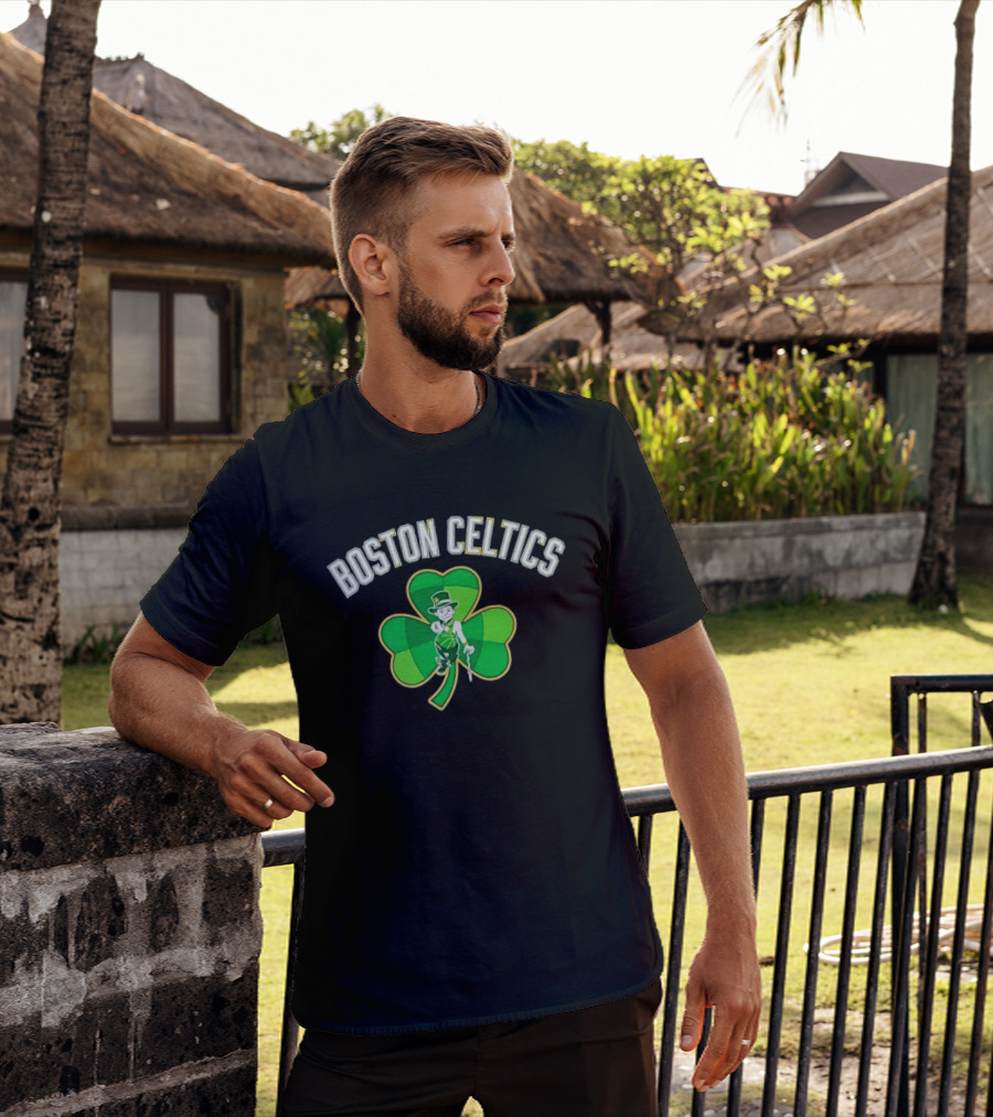 Boston Celtics Shamrock St Patrick's Day 2026 T-Shirt
