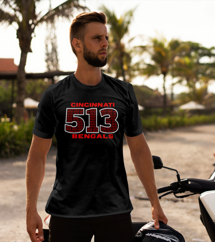 Cincinnati Bengals 513 Who Dey T-Shirt