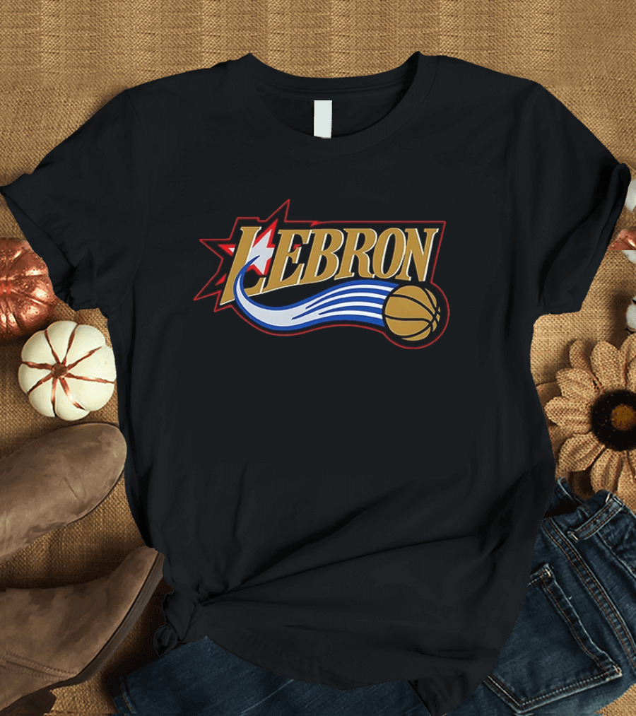 LeBron James Philadelphia 76ers NBA Crossover Concept T-Shirt