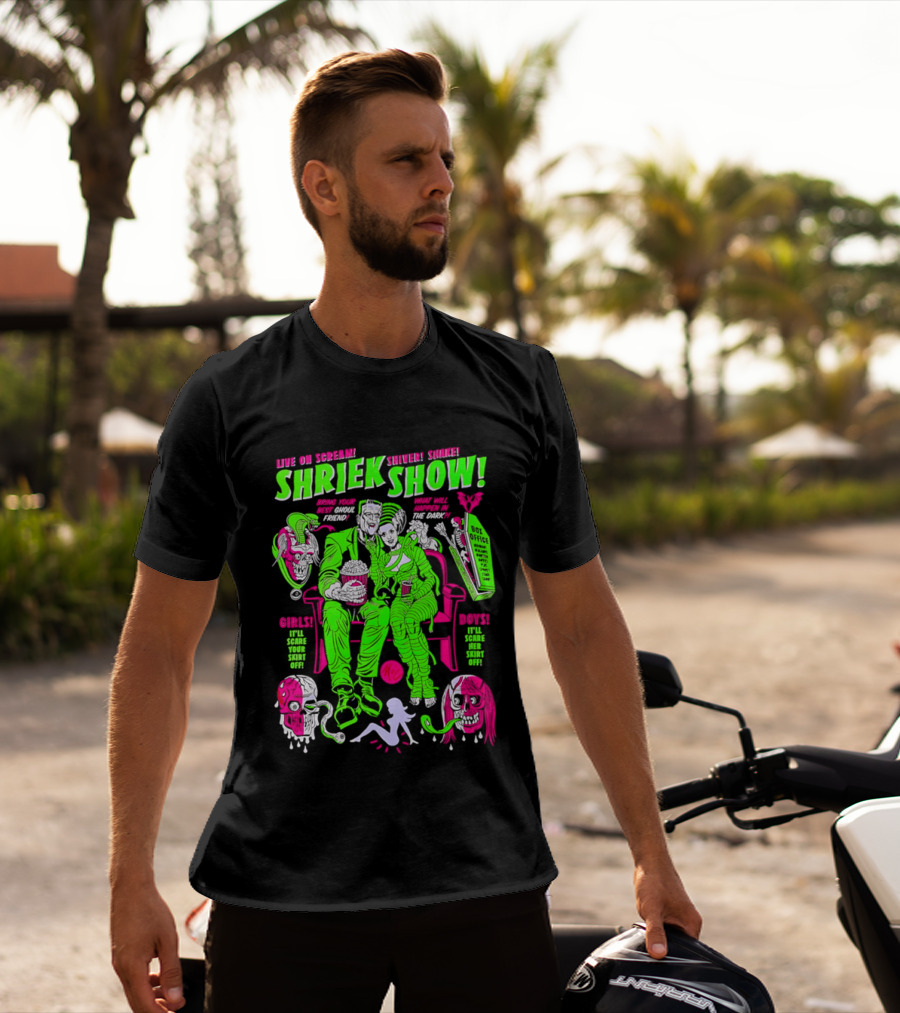 Live On Scream Shriek Show Bring Your Best Ghoul Friend Scariest Scores Songs Skins T-Shirt