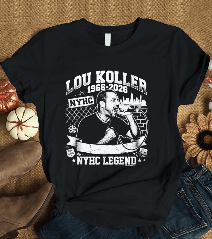 Lou Koller 1966 2026 NYHC Legend NYHC T-Shirt