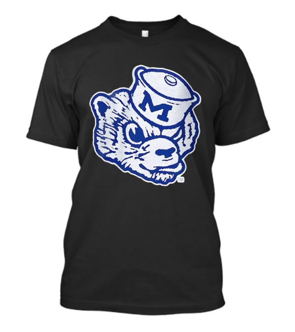 Michigan Wolverines Big Face M Wolverine Logo Hat 2026 T-Shirt