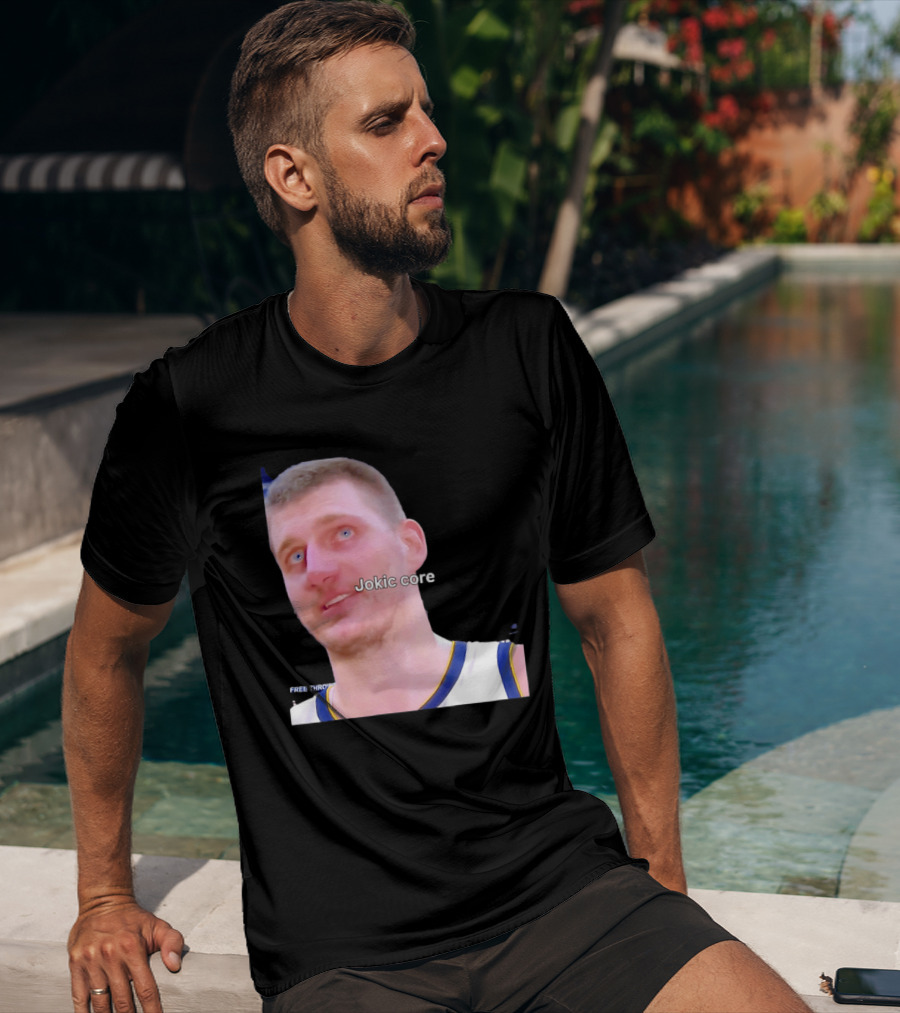 Jokic Core Nikola Jokic Free Throw Basketball T-Shirt