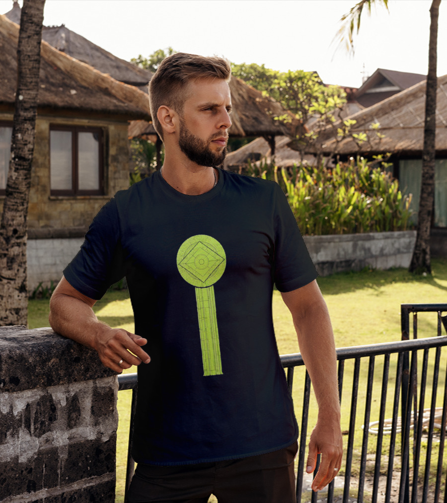 Robert Downey Jr Mystic Eye Key Circle And Lines T-Shirt