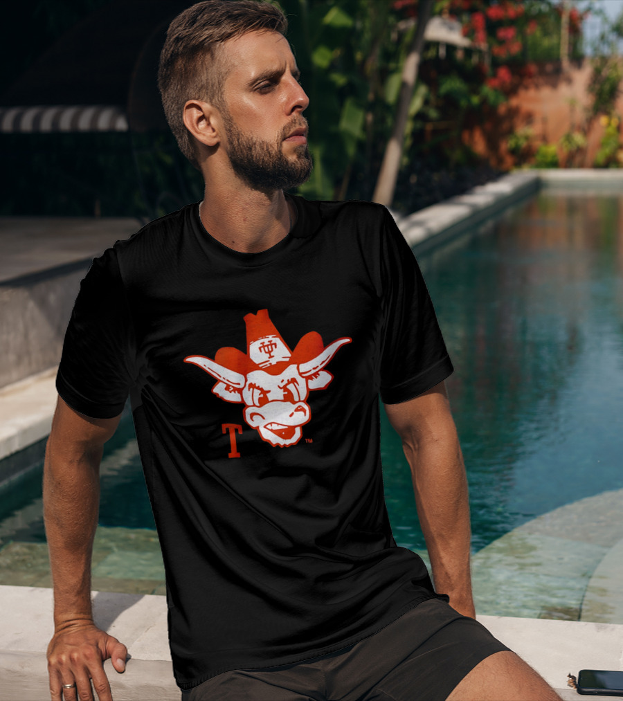 Texas Longhorns Big Bevo Face UT 2026 T-Shirt
