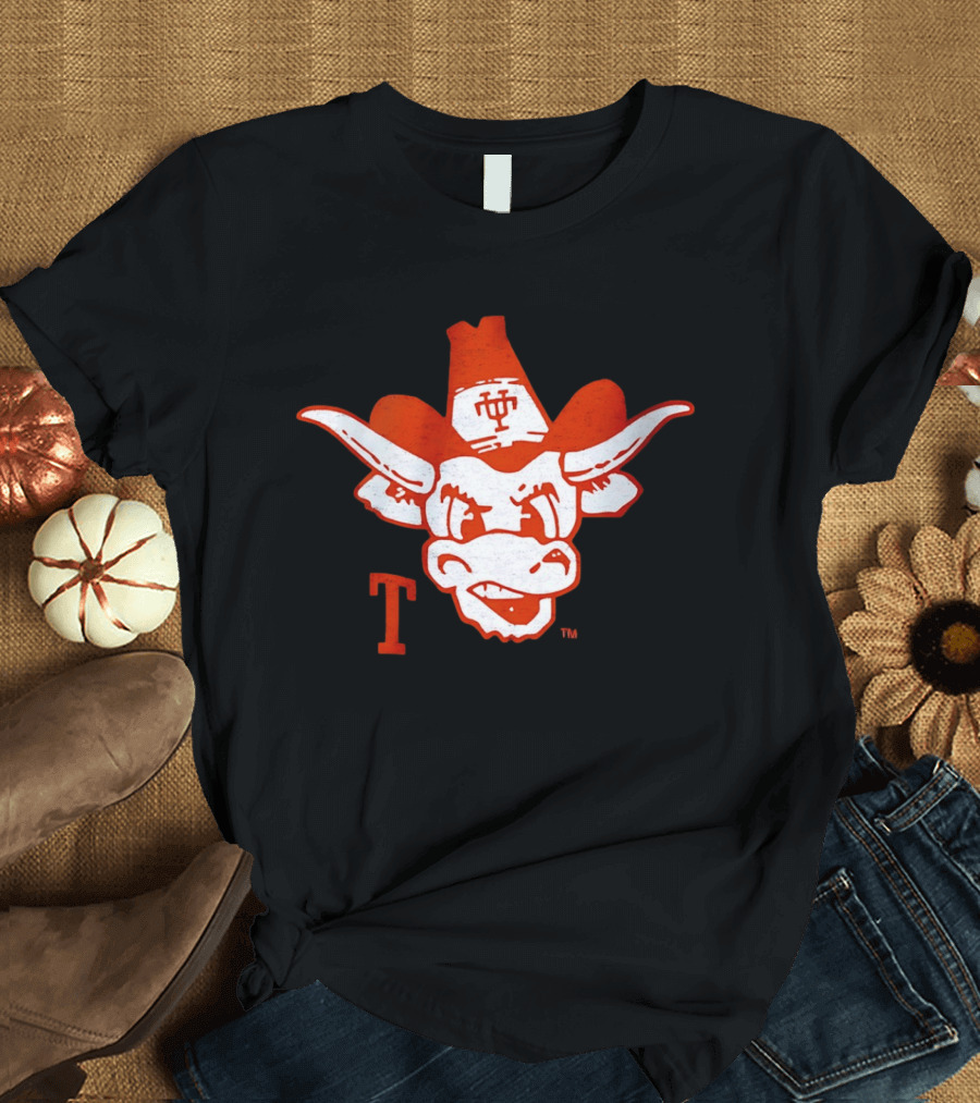 Texas Longhorns Big Bevo Face UT 2026 T-Shirt