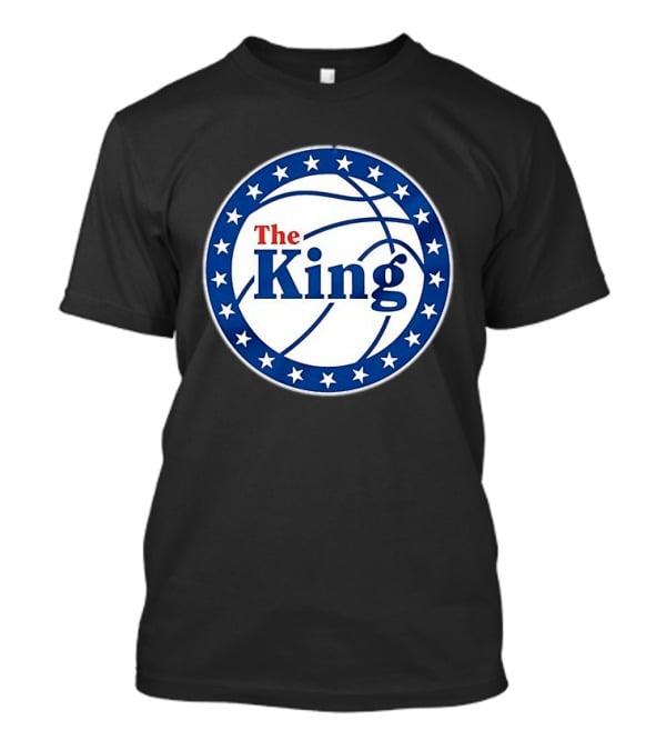 The King Lebron James Philadelphia 76ers 2026 Basketball Stars T-Shirt