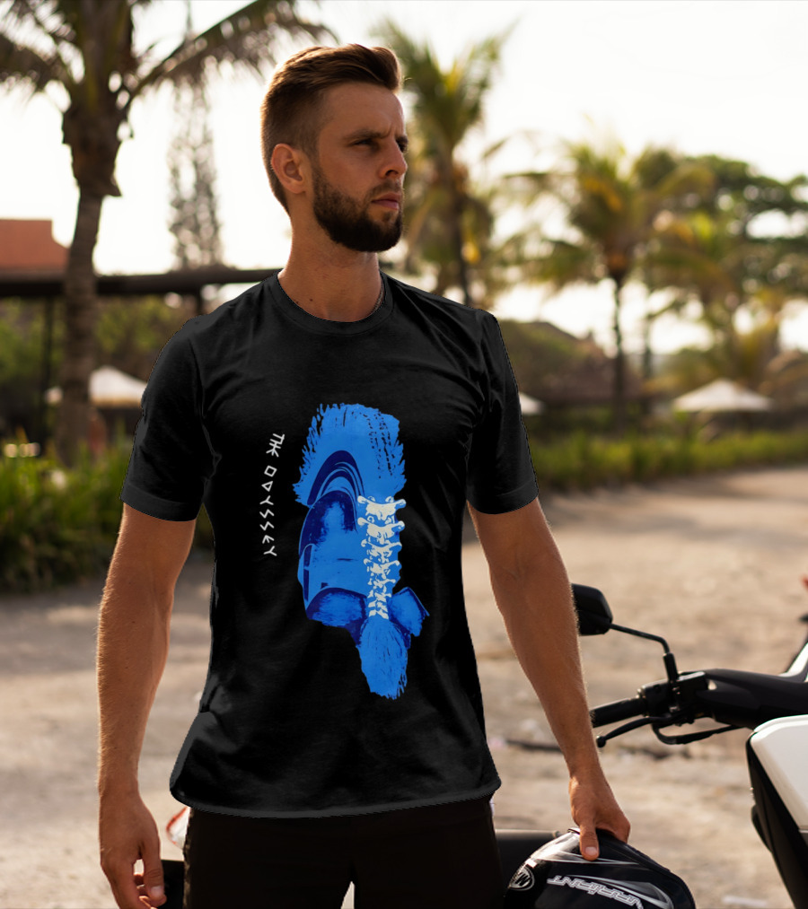 The Odyssey Greek Spartan Corinthian Helmet T-Shirt