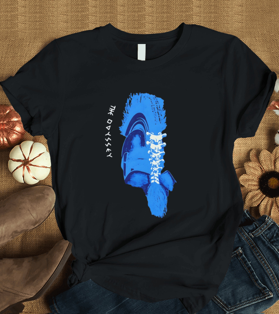 The Odyssey Greek Spartan Corinthian Helmet T-Shirt