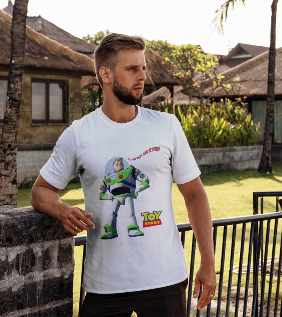 Buzz Lightyear To Infinity And Beyond Toy Story Pixar T-Shirt