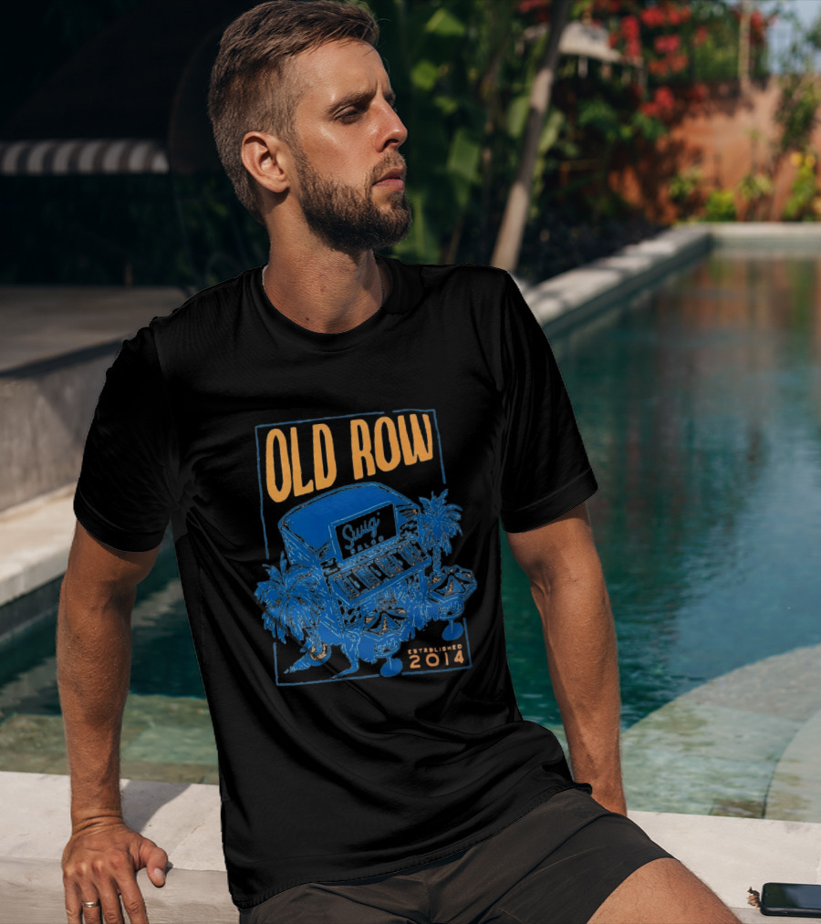 Old Row Swig Tiki Bar Est 2014 T-Shirt