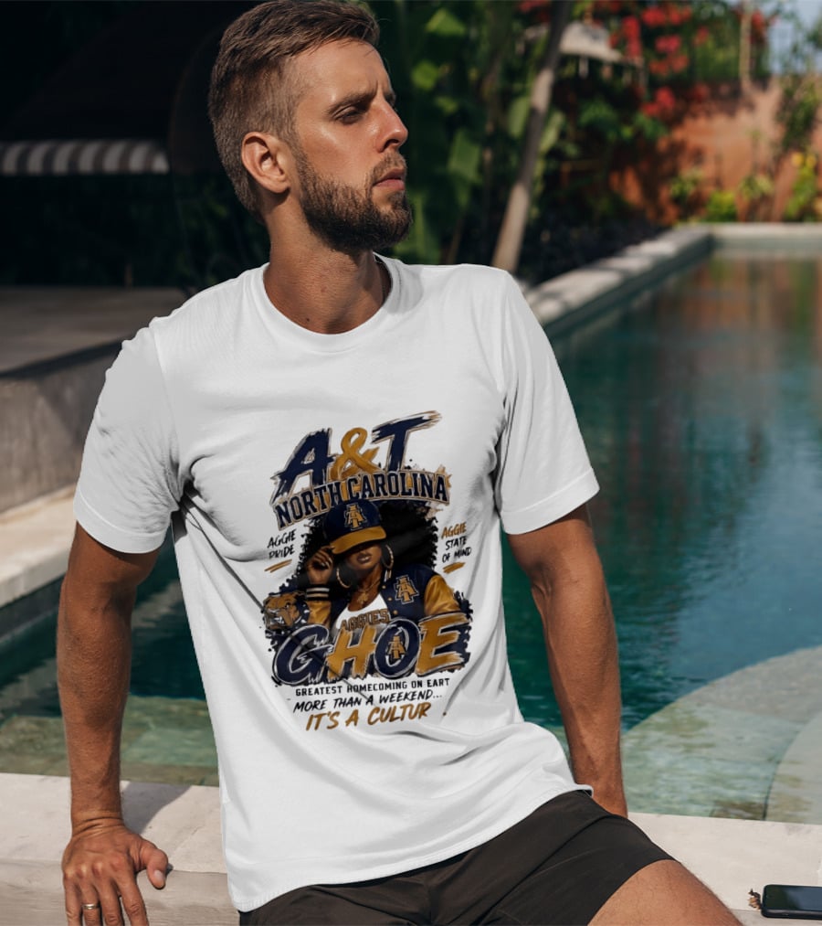 North Carolina A&T Aggie Pride GHOE Greatest Homecoming On Earth Culture T-Shirt