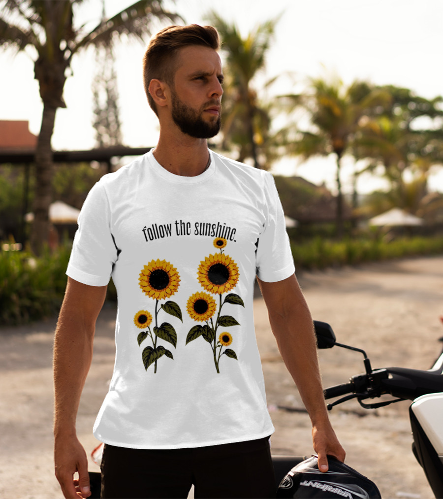 Follow The Sunshine Sunflowers T-Shirt