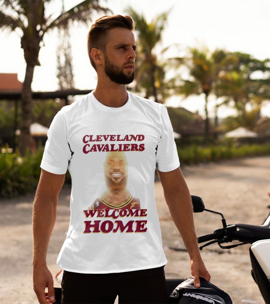 Cleveland Cavaliers Welcome Home LeBron James T-Shirt