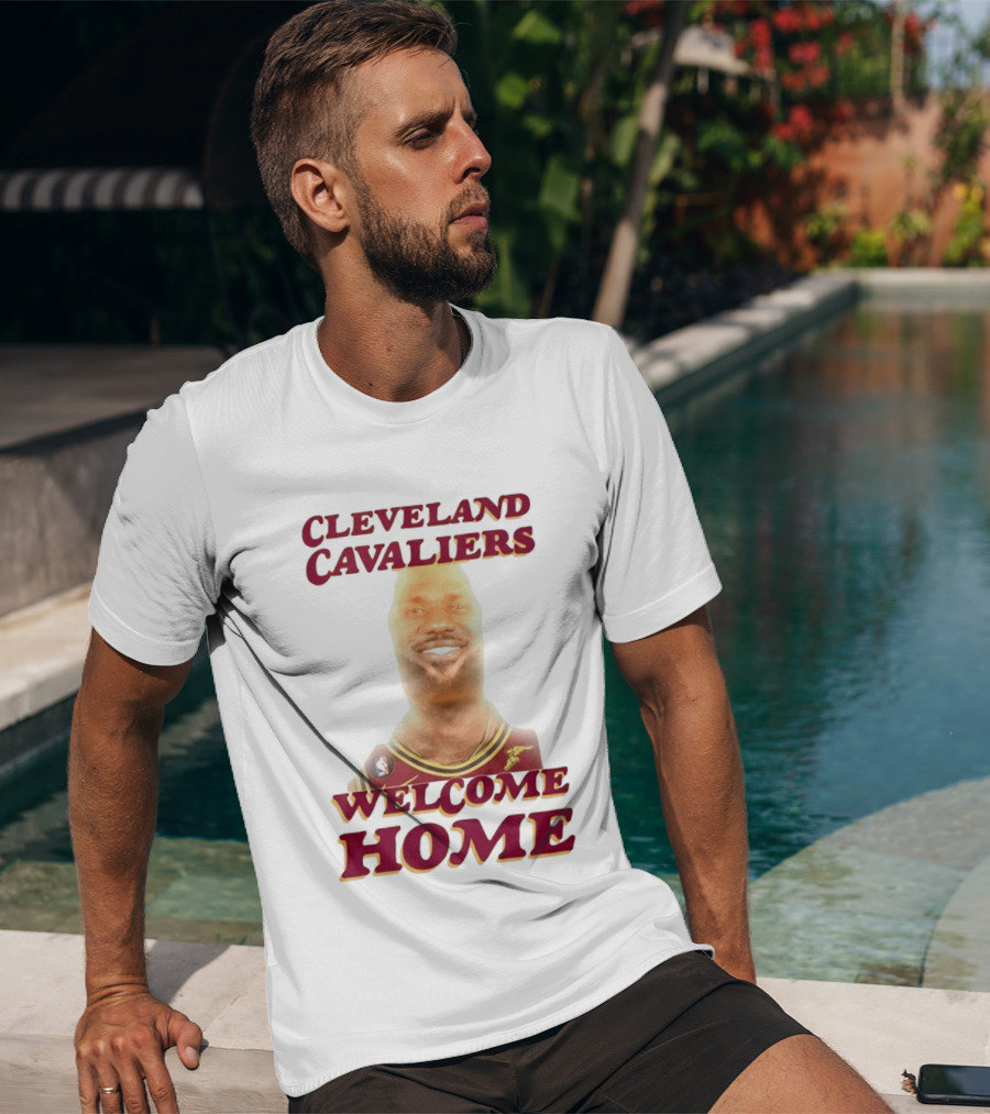 Cleveland Cavaliers Welcome Home LeBron James T-Shirt