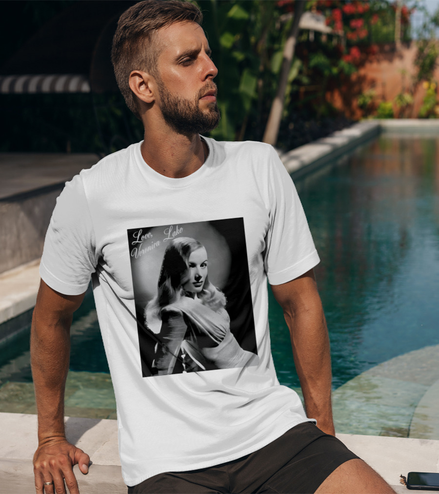 Veronica Lake Vintage Hollywood Glamour T-Shirt