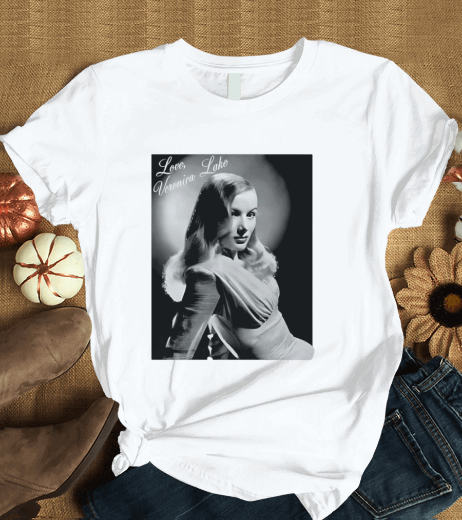 Veronica Lake Vintage Hollywood Glamour T-Shirt