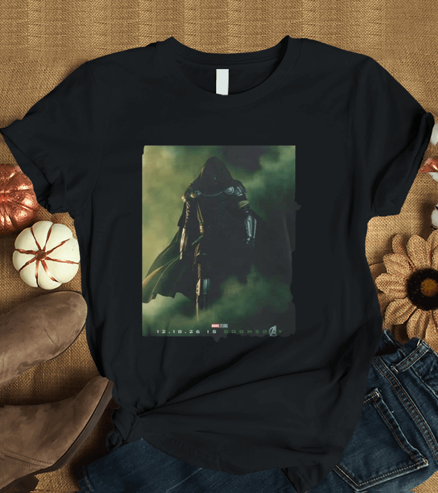 Avengers Doomsday Marvel Studios Dr Doom In Theaters December 18 2026 T-Shirt