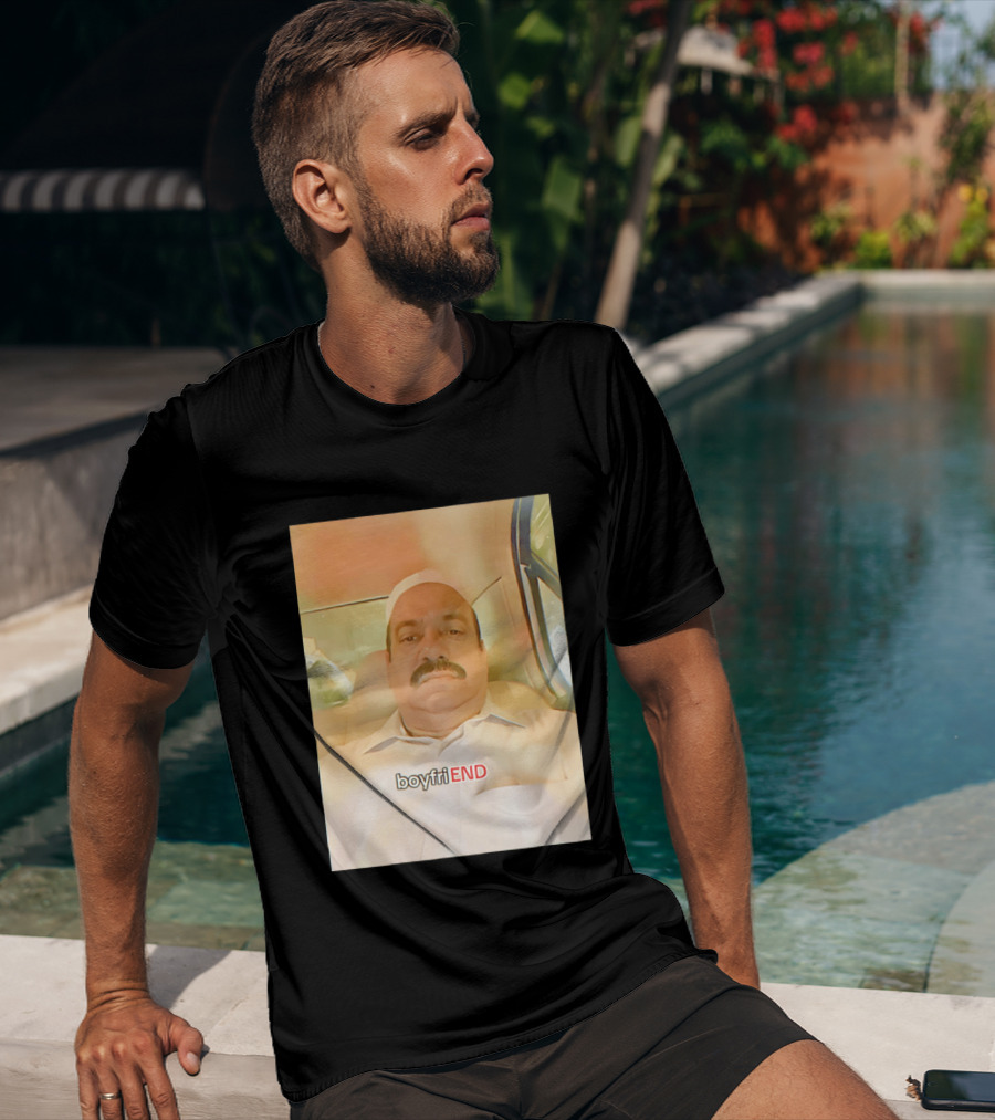 BoyfriEND Man Sitting Image T-Shirt