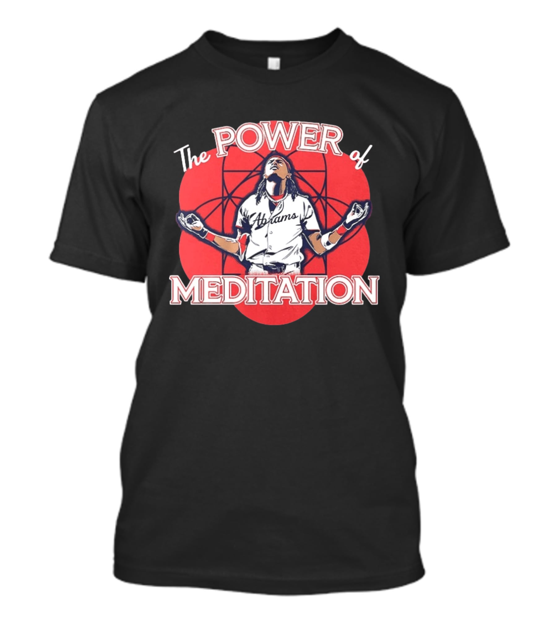 The Power Of Meditation CJ Abrams Washington Nationals T-Shirt