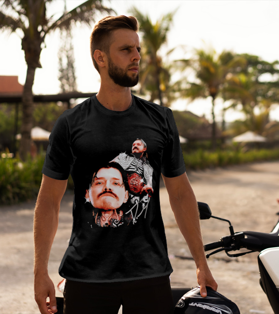 Dominik Mysterio Autographed WWE Superstar Legacy T-Shirt