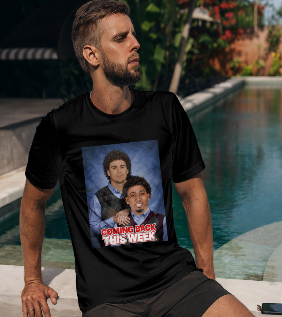 Step Brothers Parody Edwindiaz Kíke Coming Back This Week T-Shirt