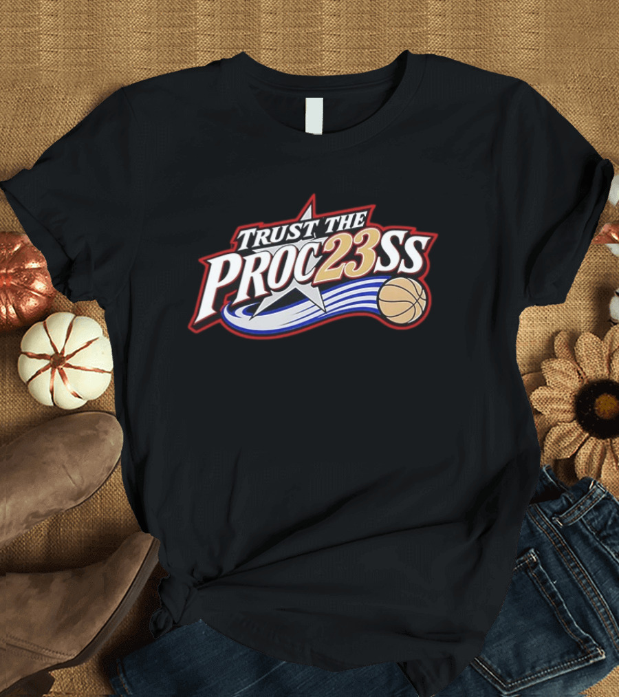 Trust The Proc23ss Michael Jordan Chicago Bulls Basketball Star Player Concept T-Shirt