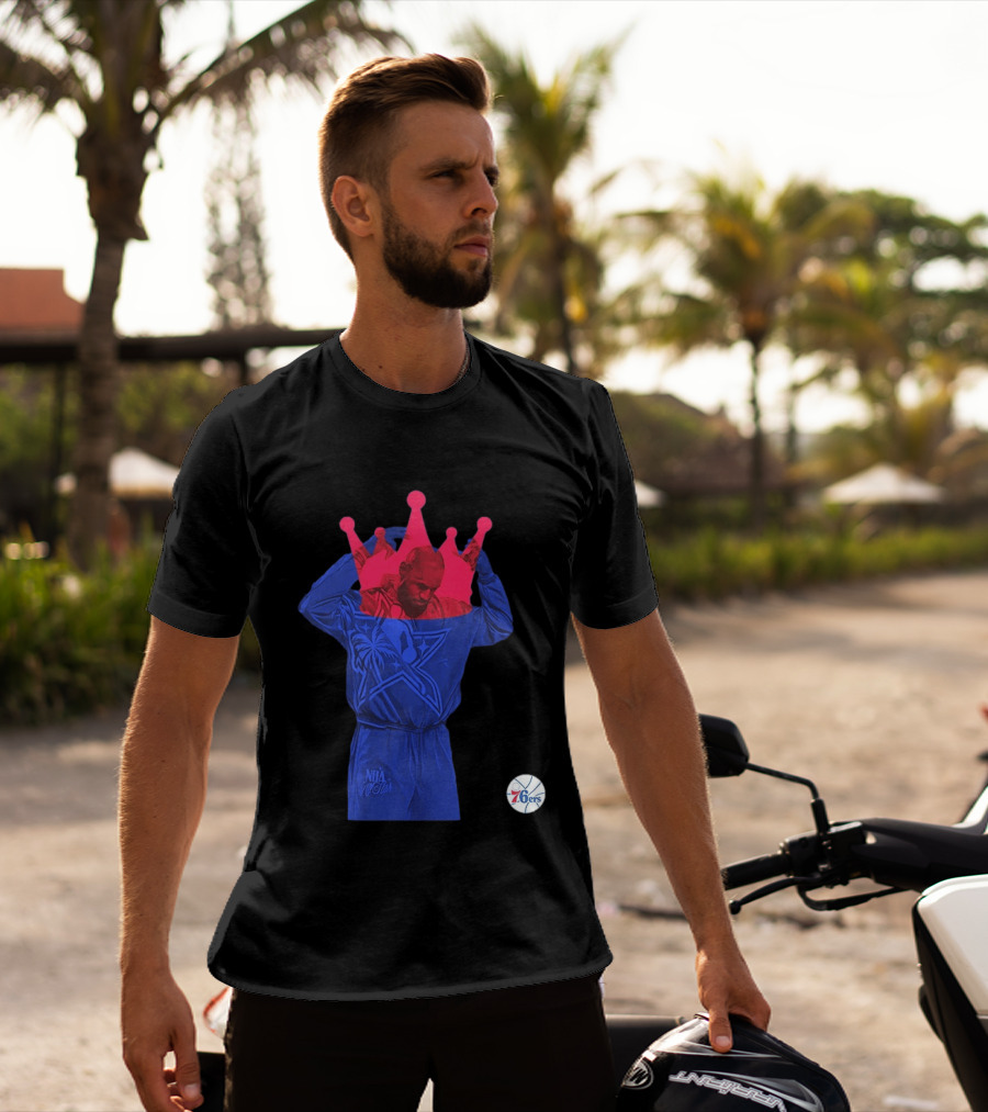 NBA All Star King LeBron James Philadelphia 76ers Season T-Shirt