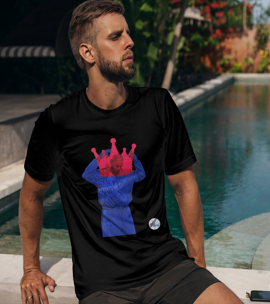 NBA All Star King LeBron James Philadelphia 76ers Season T-Shirt