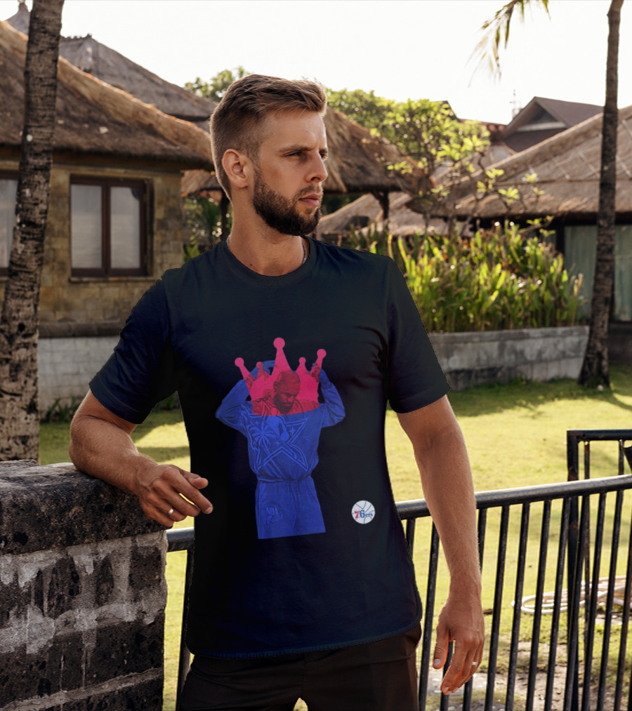 NBA All Star King LeBron James Philadelphia 76ers Season T-Shirt
