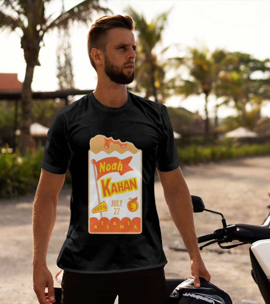 Noah Kahan Atlanta July 27 2026 Event T-Shirt