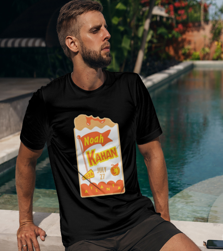 Noah Kahan Atlanta July 27 2026 Event T-Shirt