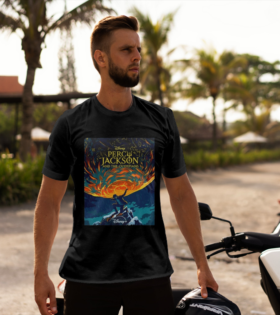Disney Percy Jackson And The Olympians Season 3 SDCC Exclusive Premiere November 20 2026 Disney Plus T-Shirt