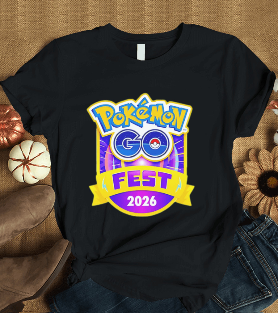 Pokemon GO Fest 2026 Event T-Shirt