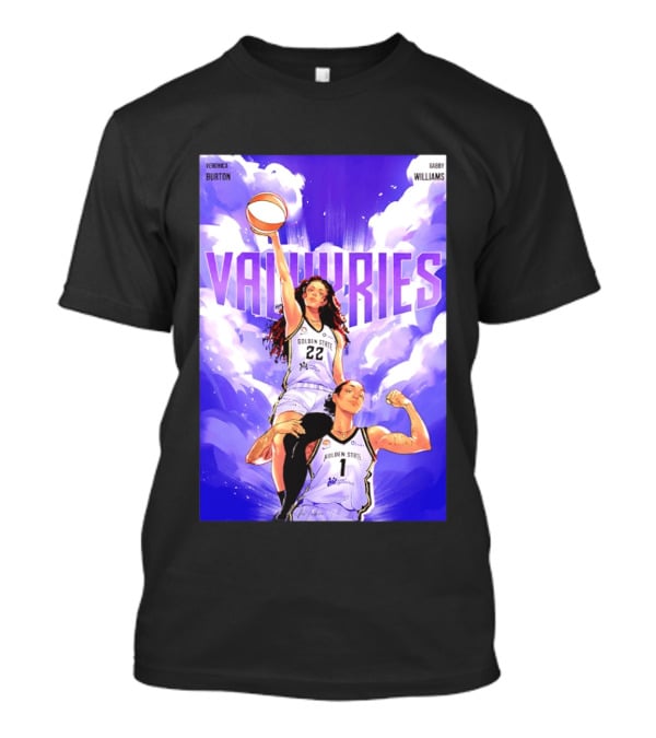 Veronica Burton Gabby Williams Golden State Valkyries Basketball Future T-Shirt
