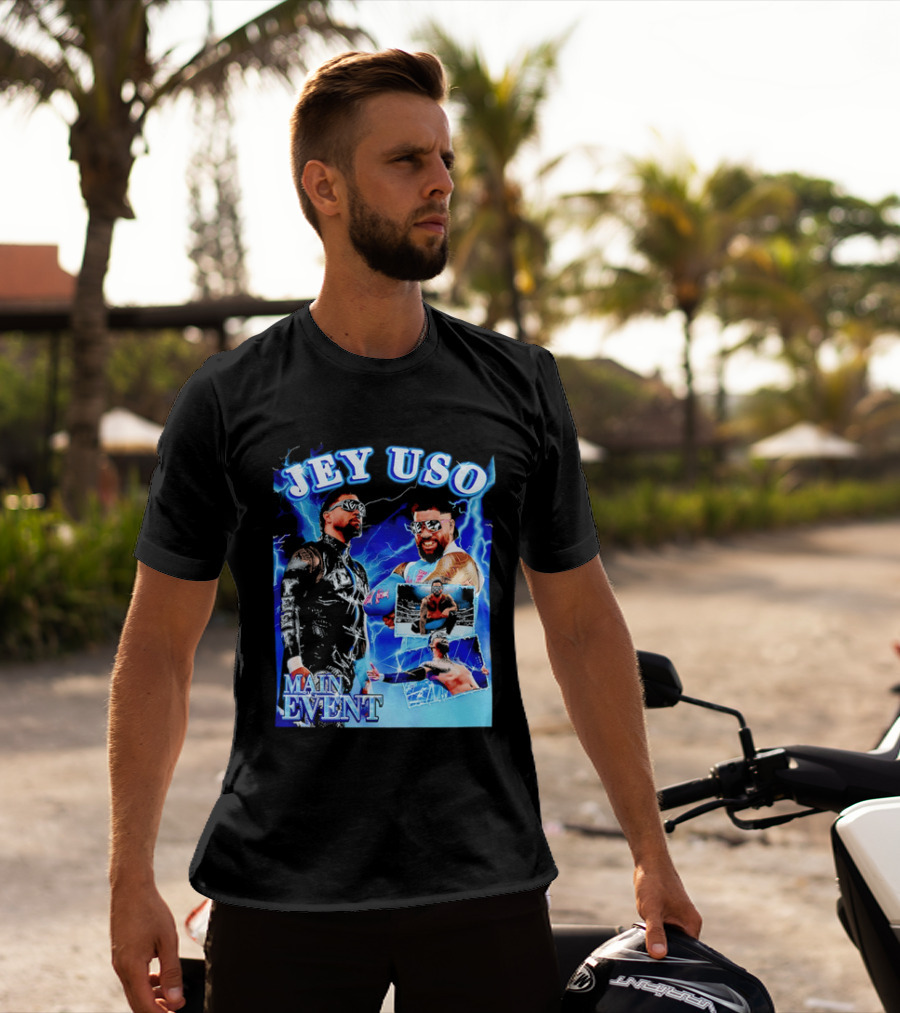 Jey Uso Main Event Yeet Energy Wrestling Highlights T-Shirt