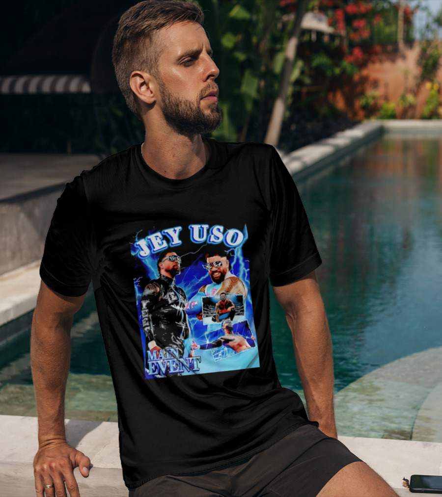 Jey Uso Main Event Yeet Energy Wrestling Highlights T-Shirt