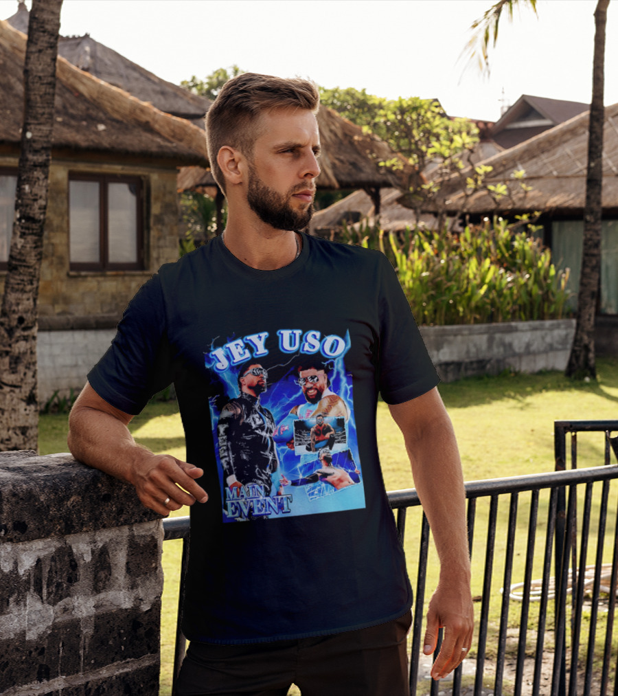 Jey Uso Main Event Yeet Energy Wrestling Highlights T-Shirt
