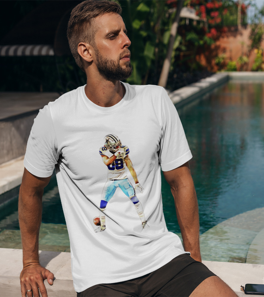 Dallas Cowboys CeeDee Lamb Number 88 Celebration T-Shirt