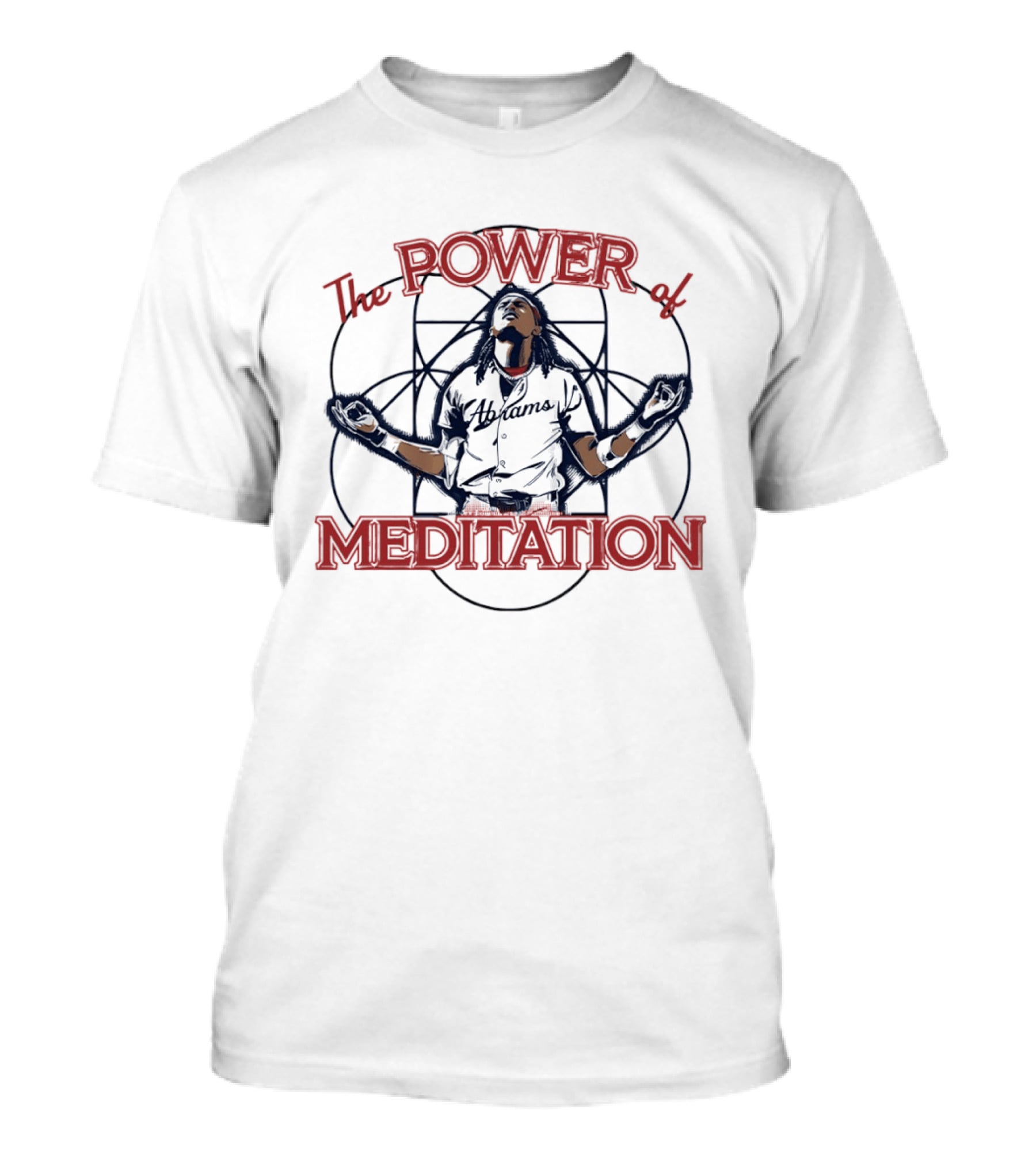 The Power Of Meditation CJ Abrams Washington Nationals Celebration Baseball 2026 T-Shirt
