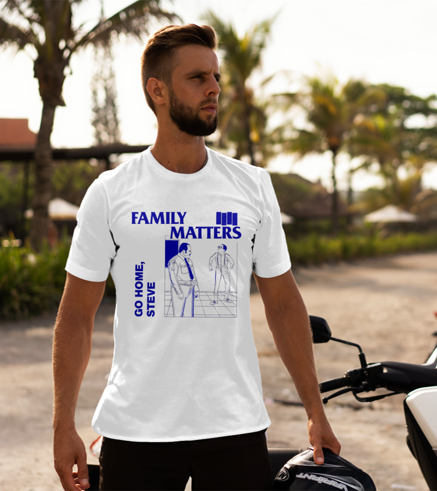 Family Matters Go Home Steve TV Show Humor Scene T-Shirt