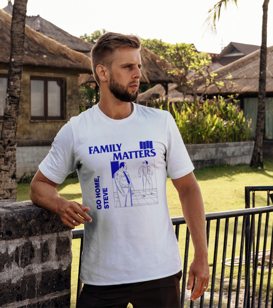 Family Matters Go Home Steve TV Show Humor Scene T-Shirt