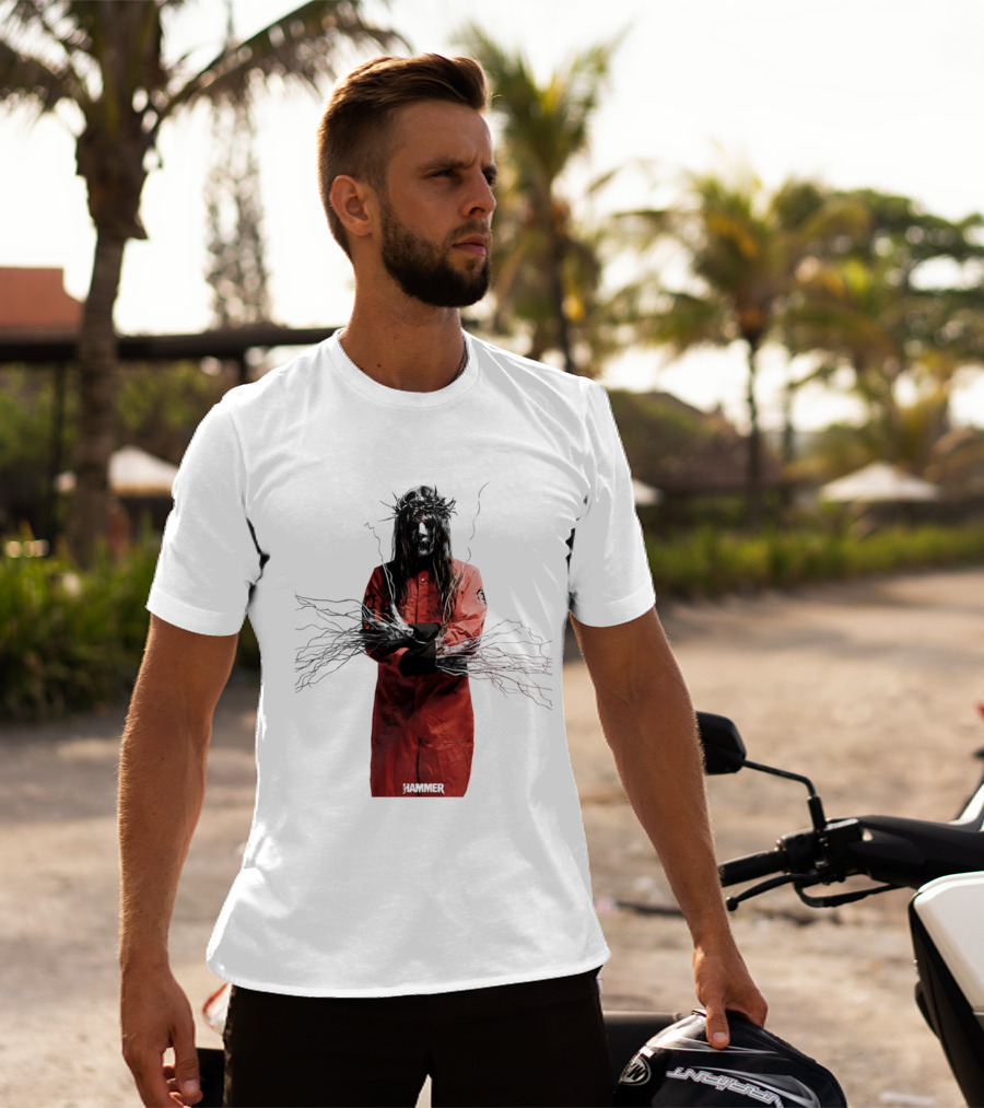 Hammer Joey Jordison Slipknot Red Jumpsuit Roots T-Shirt