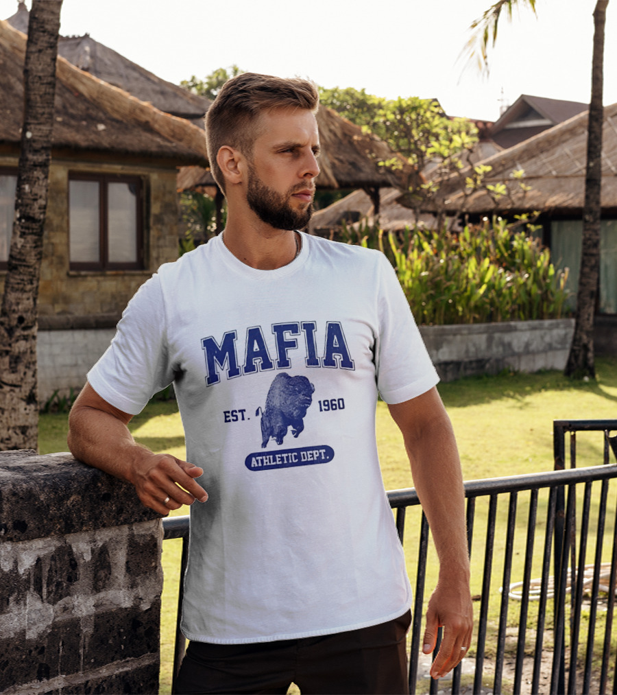 Mafia Buffalo Athletic Dept EST 1960 Sports Team T-Shirt