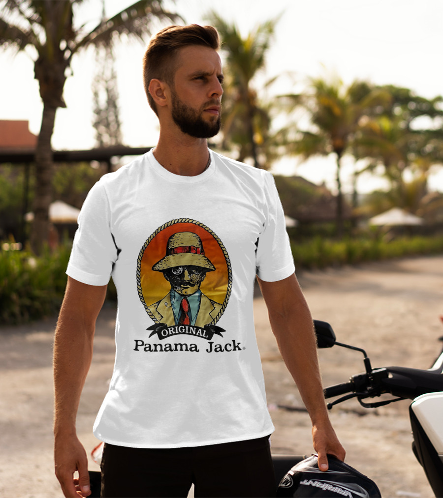 Original Panama Jack Man With Hat And Monocle T-Shirt