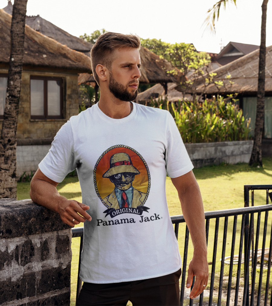 Original Panama Jack Man With Hat And Monocle T-Shirt