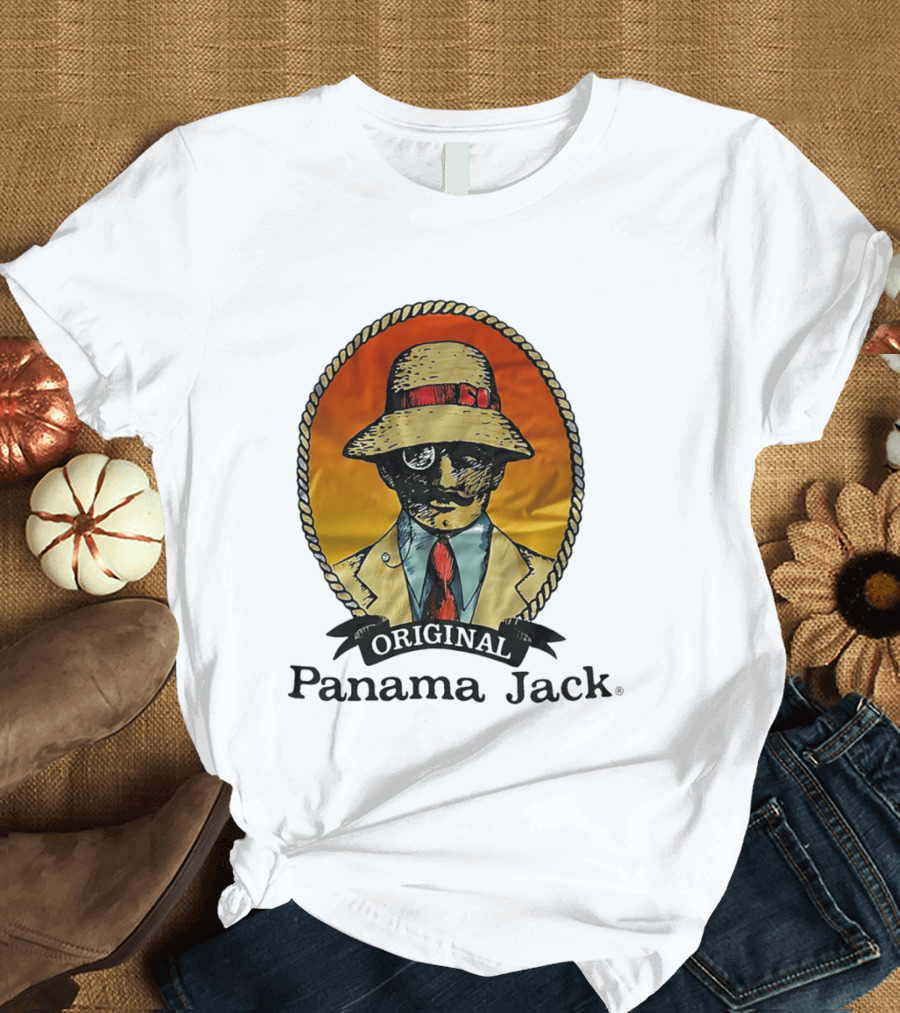 Original Panama Jack Man With Hat And Monocle T-Shirt