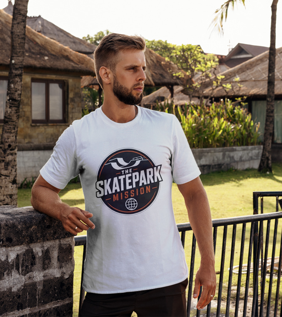 The Skatepark Mission Adventure With Ramp And Globe T-Shirt