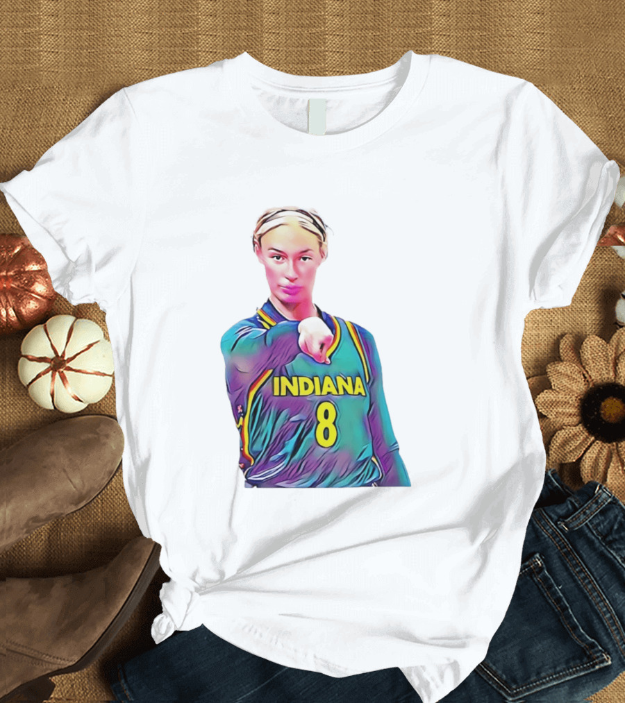 Sophie Cunningham Indiana Number 8 Indiana Fever Basketball Meme T-Shirt