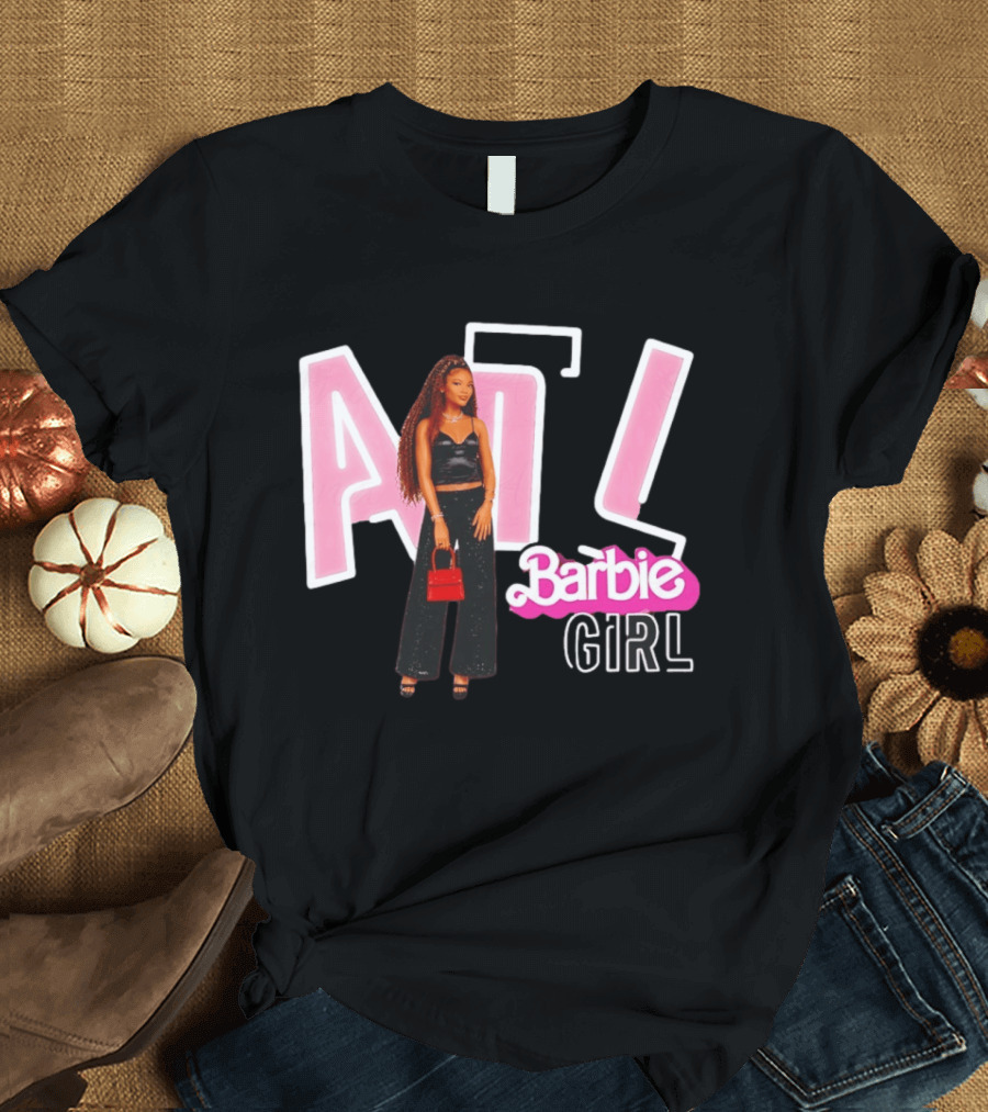 Barbie Girl ATL Angel Reese Atlanta Dream Basketball WNBA 2026 T-Shirt
